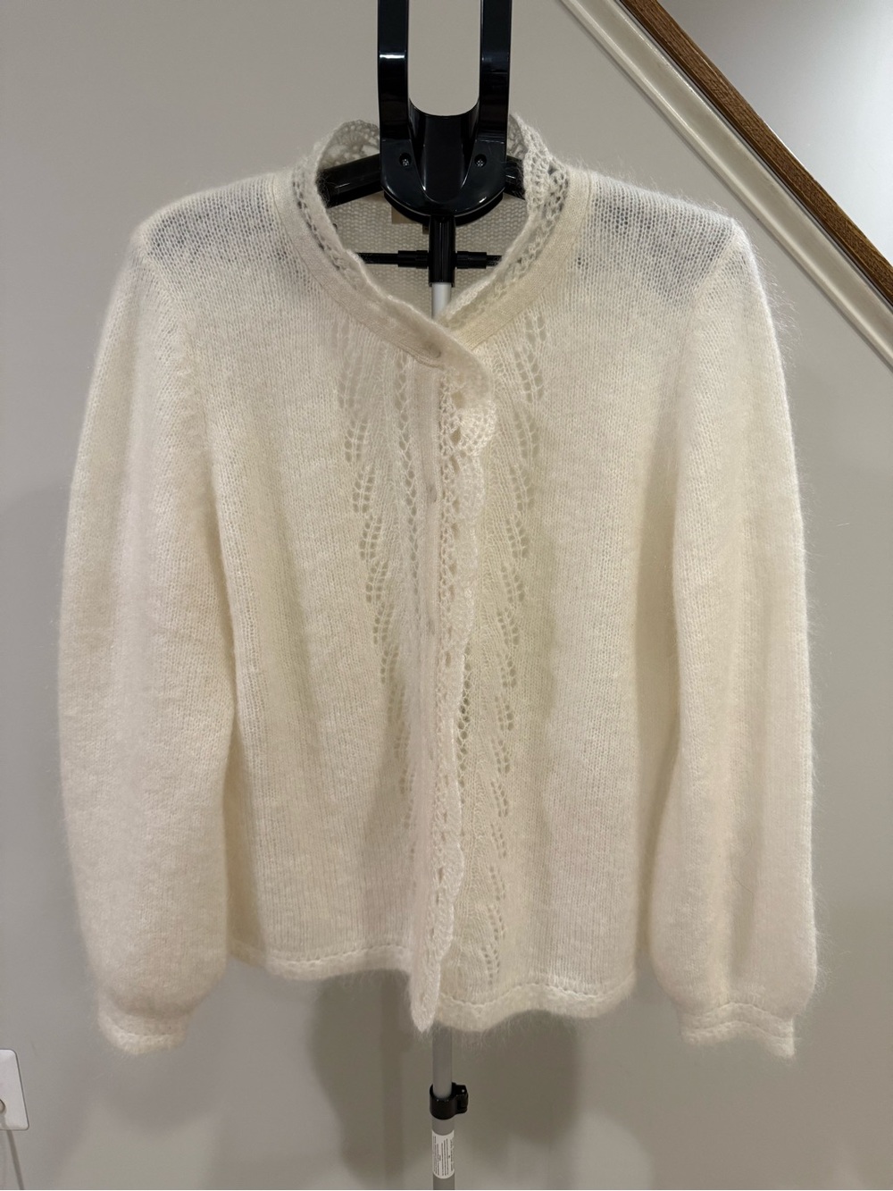 Like New Sezane Angie Cardigan Ecru Sz XXXL fits 14 16 18 women’s - Picture 2 of 8